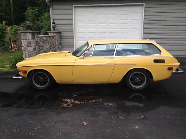 Volvo ES 1800 1973 Yellow Sport Wagon 1973 Volvo Other