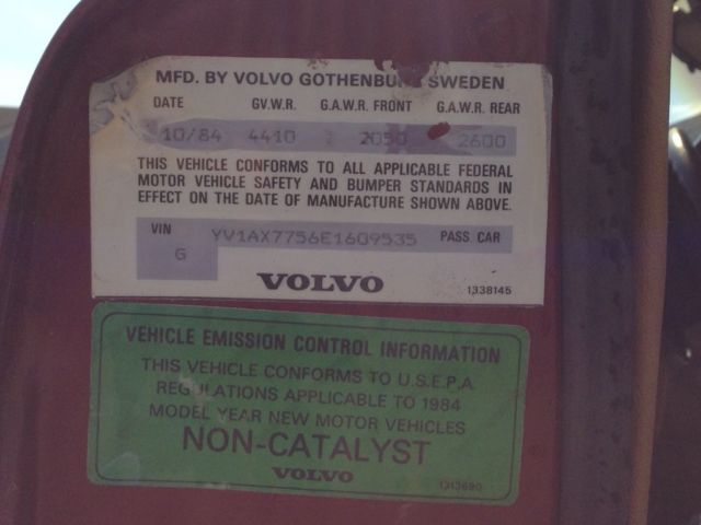 1984 Volvo 240 - photo 7