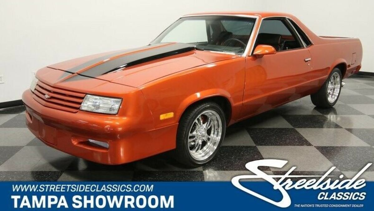 VORTEC 6.0L V8 4L80E AUTO R-134A A/C P/B P/S HIGH END RESTORATION CLEAN 1986 Chevrolet El Camino Restomod