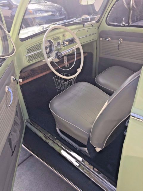 1963 Volkswagen Beetle - Classic TOP TRIM / VYNIL SEATS / RADIO - photo 8