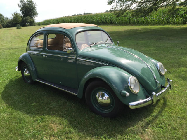VW Beetle Classic 1957 Oval Ragtop 1957 Volkswagen Beetle - Classic Ragtop