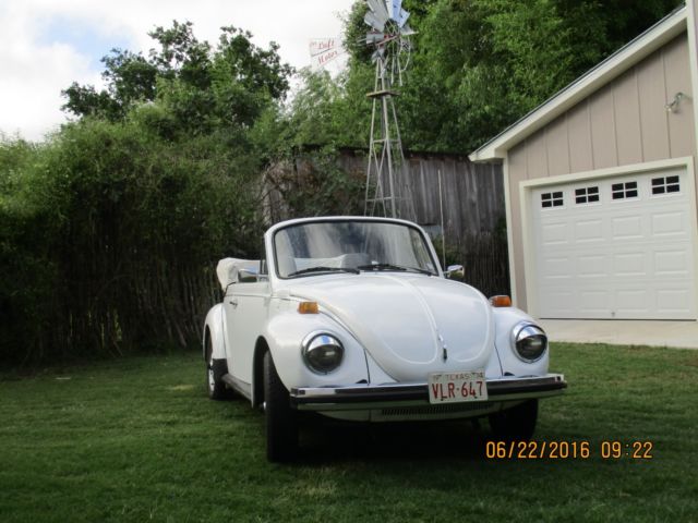 VW Beetle convertible 1974 Volkswagen Beetle - Classic