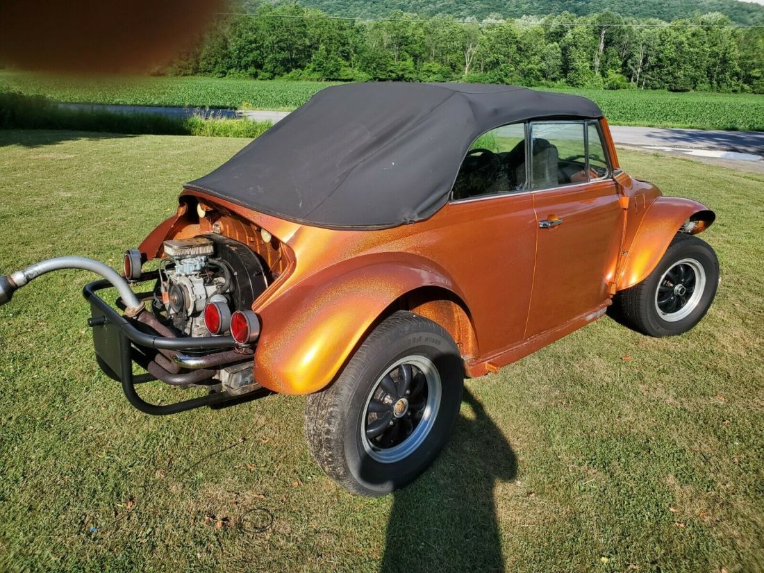 VW Beetle Convertible Baja Bug 1977 Volkswagen Beetle - Classic