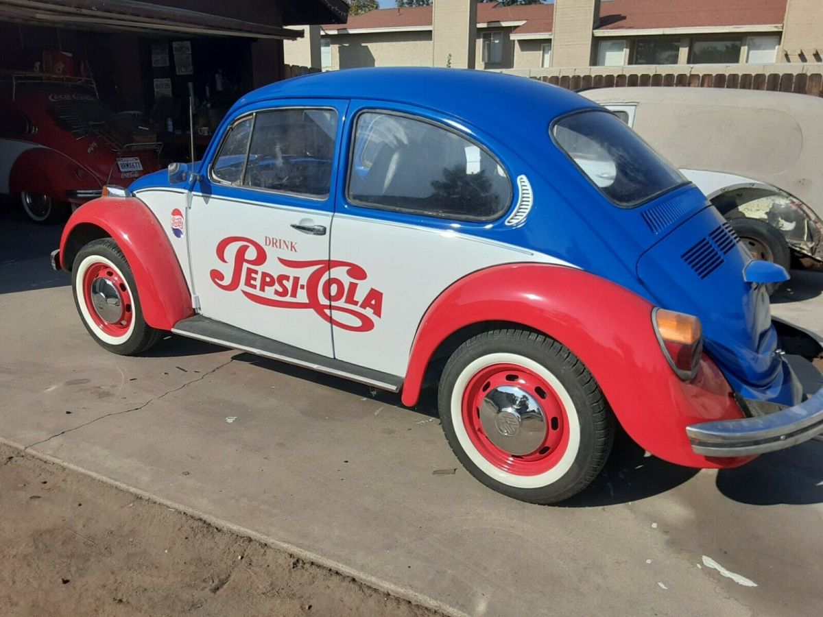 Vw bug 1973 pepsi cola 1973 Volkswagen Beetle - Classic