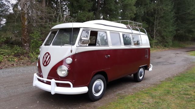 VW Bus CAMPER SO-44 poptop 1966 Volkswagen Bus/Vanagon