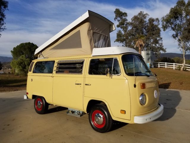 VW BUS plaid LIMITED edition, original AUTOMATIC WESTFALIA CAMPER 1978 wit A/C 1978 Volkswagen Bus/Vanagon CAMPER
