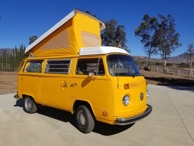 VW BUS plaid LIMITED edition, original WESTFALIA CAMPER 1976 wit A/C 1976 Volkswagen Bus/Vanagon CAMPER