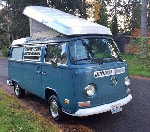 VW Bus Westfalia Camper Kombi adventure 1972 Volkswagen Bus/Vanagon