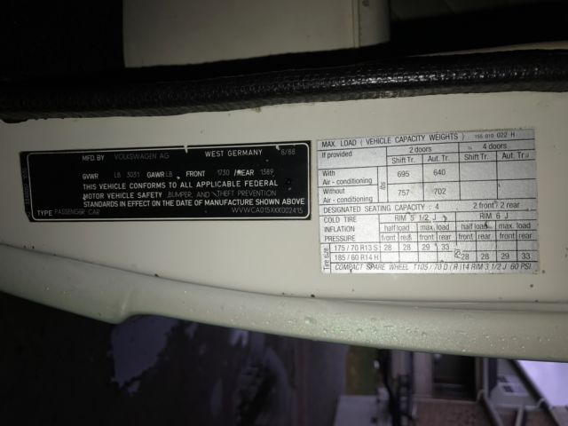 1989 Volkswagen Other WOLFSBURG - photo 11