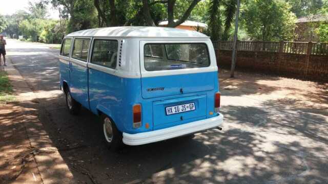 1976 Volkswagen Bus/Vanagon Powder Blue, white interior - photo 13