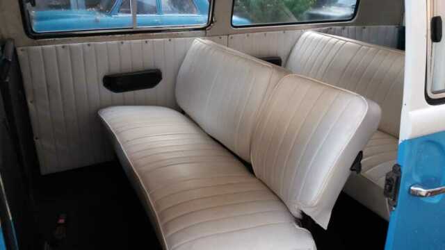 1976 Volkswagen Bus/Vanagon Powder Blue, white interior - photo 5