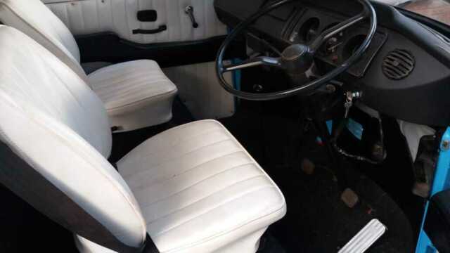1976 Volkswagen Bus/Vanagon Powder Blue, white interior - photo 6