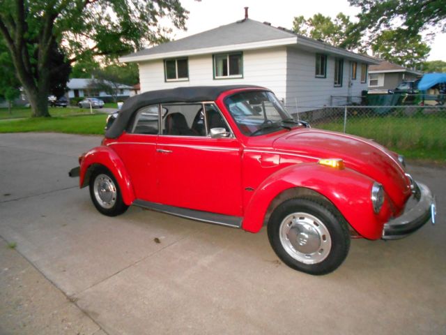 VW CONVERTIBLE 1975 Volkswagen Beetle - Classic Convertible