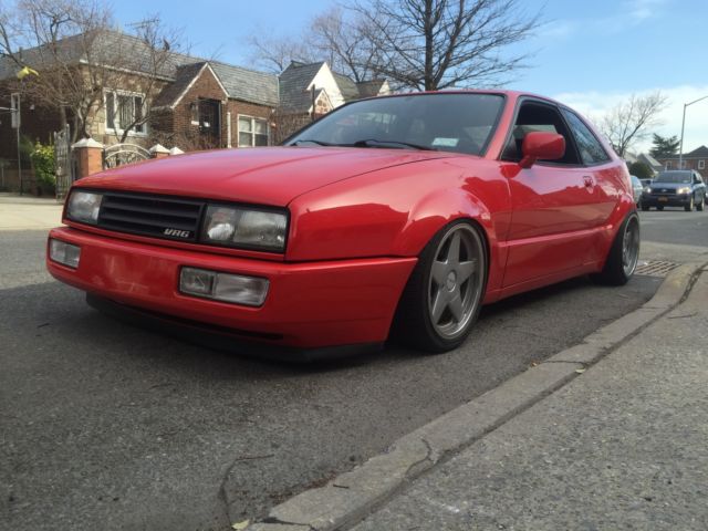 Vw corrado vr6 93 slc airlift tornado red mint condition 1993 Volkswagen Corrado