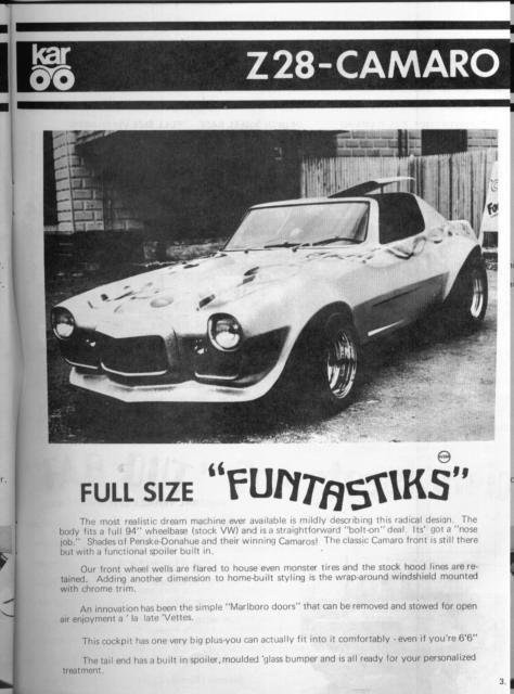 1973 Volkswagen Dune buggy Camaro - photo 11