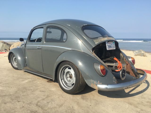 1964 Volkswagen Beetle - Classic Slammed Beetle with 30kWhr Tesla Battery Package - photo 2