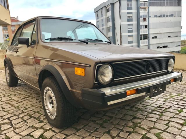 Vw Golf 1 Cabrio USA Version 1.8 2H 1986 Volkswagen Golf