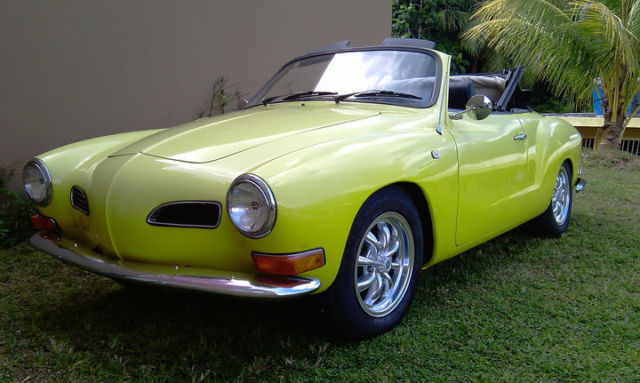 1970 Volkswagen Karmann Ghia Yellow - photo 2