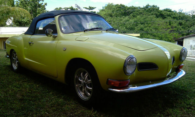 1970 Volkswagen Karmann Ghia Yellow - photo 4