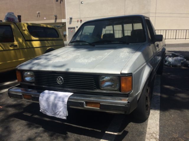 ***VW RABBIT CADDY PICK UP TRUCK DIESEL~50MPG!~139K!!!*** 1982 Volkswagen Rabbit