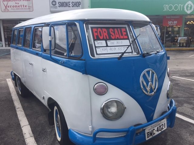 VW Split Window Bus with Safari Windows ! Good Shape 1971 Volkswagen Bus/Vanagon Split Window