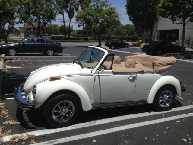 VW Super Beetle Convertible 1979 - Perfect Christmas Present for the 1 you love! 1979 Volkswagen Beetle - Classic Convertible 2 door