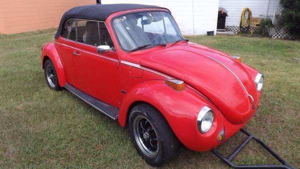 Vw super beetle Convertible classic low miles classic 1974 Volkswagen Beetle - Classic convert