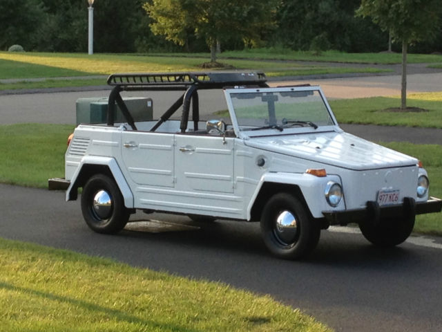 VW THING 1973 4CYL NEW AIR COOLED 1600CC NEW ENGINE, ROOF RACK, BLUETOOTH 1973 Volkswagen Thing