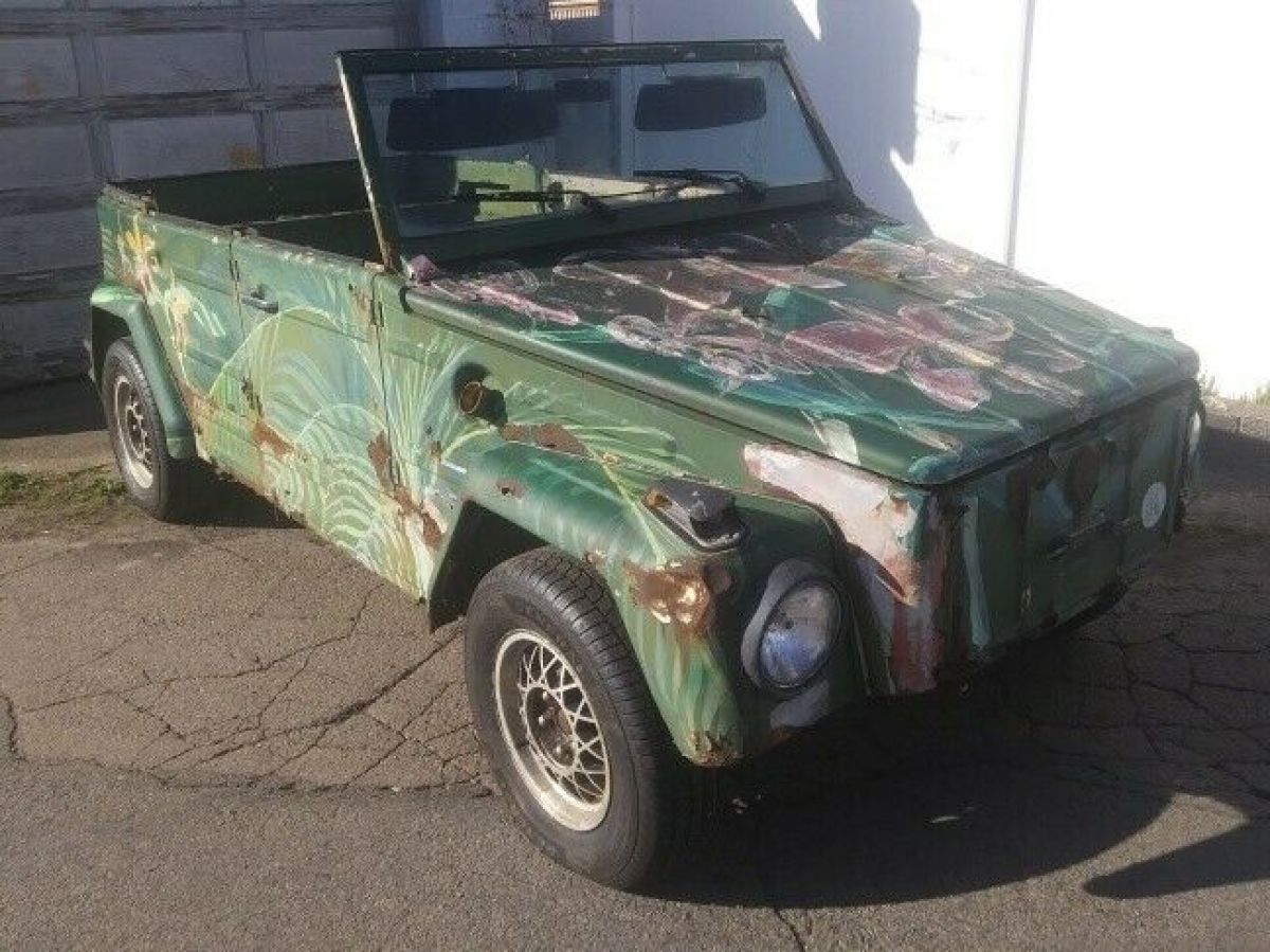 VW THING painted by artist 1973 Volkswagen Thing