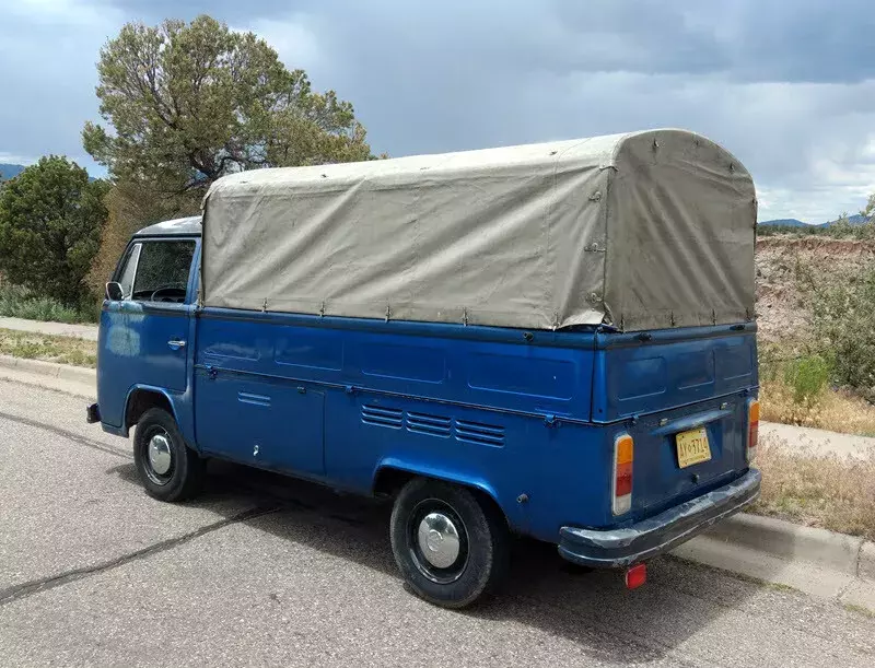 VW Type 2b 1975 Single Cab Pickup built in Germany for the Puebla Mexico Factory 1975 Volkswagen Bus/Vanagon single cab pickup