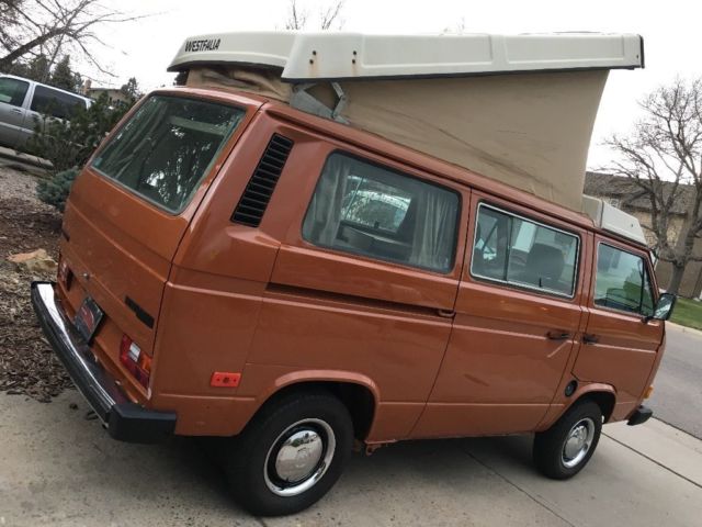 VW Vanagon / Bus / Westfalia 1982 Campervan rare Factory Diesel 1982 Volkswagen Bus/Vanagon