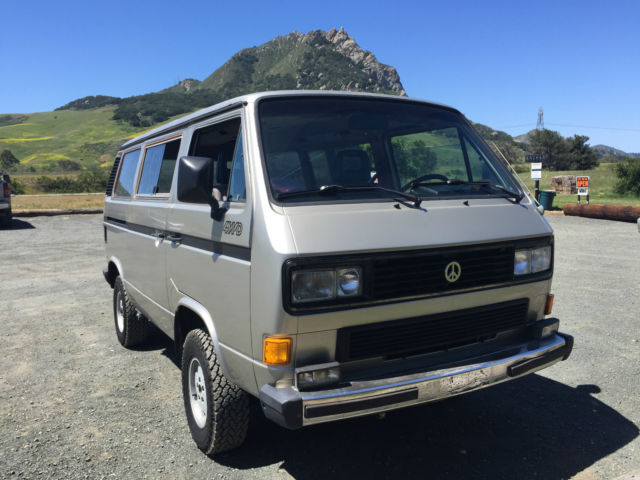 VW Vanagon SYNCRO 4WD Silver - Volkswagen Type 2 (T3) synchro bus 1986 Volkswagen Bus/Vanagon Syncro 4WD