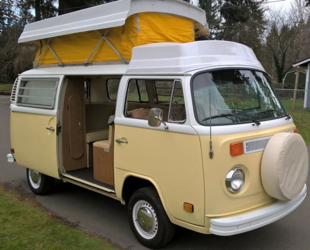VW Westfalia Riviera Camper Bus 1973 Volkswagen Bus/Vanagon Automatic Camper