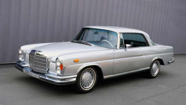 1971 Mercedes-Benz 280SE 3.5 Coupe - Restored - Silver/Black - "Behr" A/C - photo 11