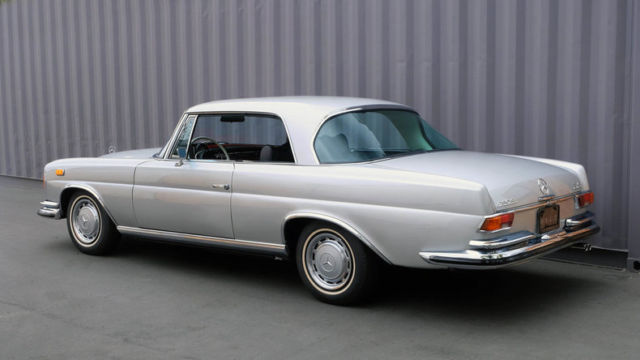 1971 Mercedes-Benz 280SE 3.5 Coupe - Restored - Silver/Black - "Behr" A/C - photo 12