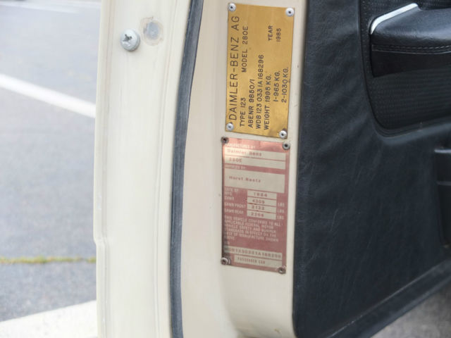 1984 Mercedes-Benz 200-Series 280E - photo 10