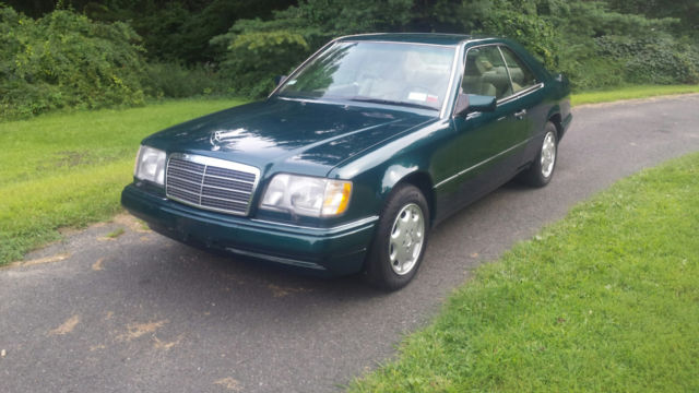 W124 E320 Coupe 2 Owner Tourmaline Green, Runs great, Fresh paint, needs nothing 1994 Mercedes-Benz E-Class E 320 Coupe 2D