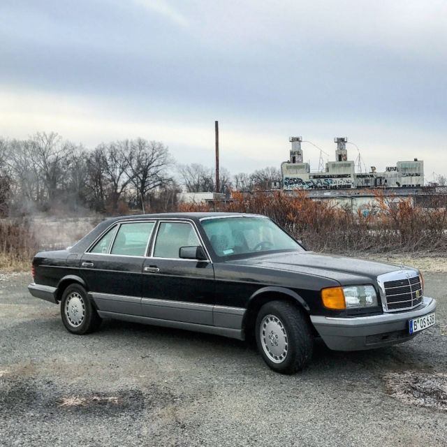 w126 420sel mercedes benz sedan v8 Great driver 1987 Mercedes-Benz S-Class
