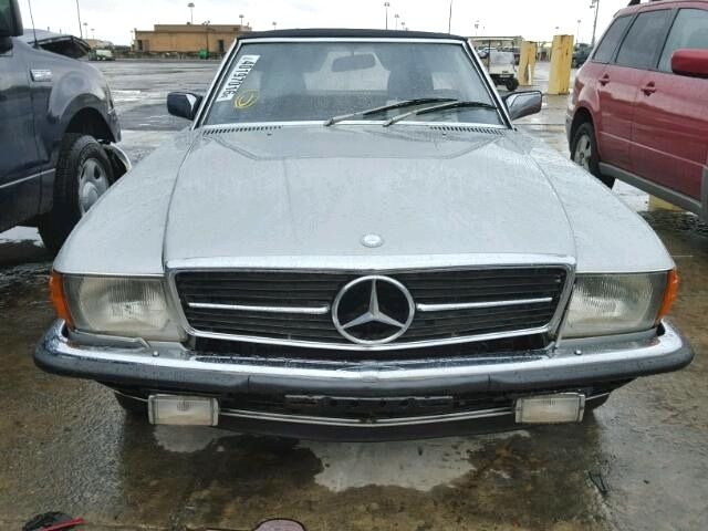 water damage 1980 Mercedes-Benz SL-Class