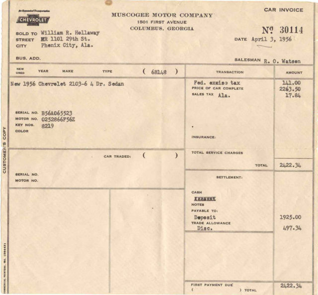 1956 Chevrolet Bel Air/150/210 - photo 2