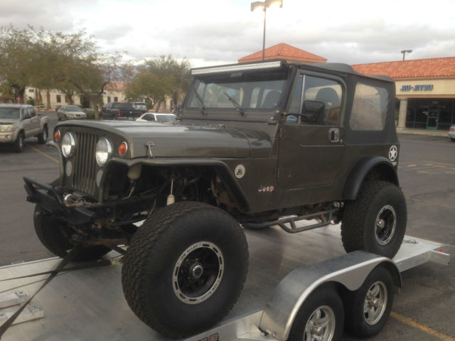 Well built Jeep wrangler with Commando bodywork,TBI Fuel injected V8, 700r4, etc 1990 Jeep Wrangler Chevy 350 V8 F.I. custom mod using commando front