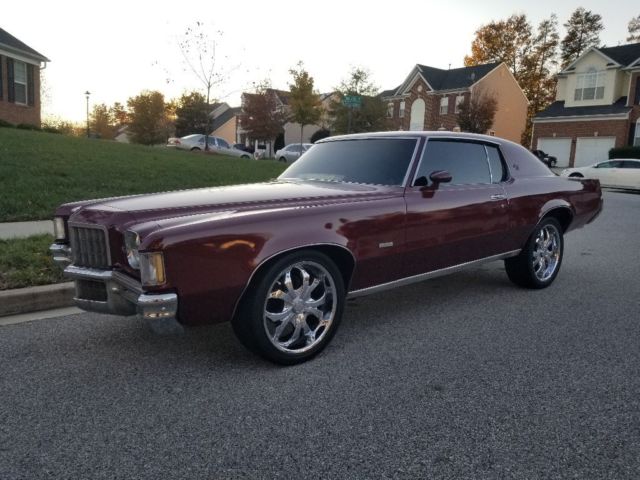 Well kept classic with under 60,000 miles. 1972 Pontiac Grand Prix J
