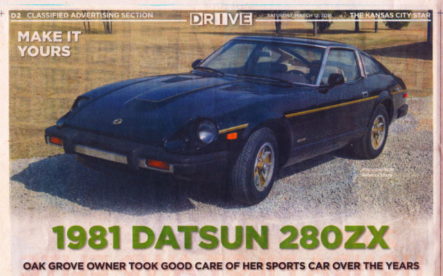 1981 Datsun Z-Series chrome, gold pin striping - photo 7