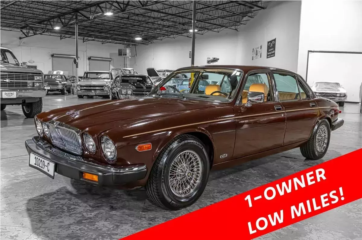 WELL KEPT XJ6, GROSVENOR BROWN OVER TAN, 40K MILES, ONE OWNER, WOMEN DRIVEN! 1984 Jaguar XJ6