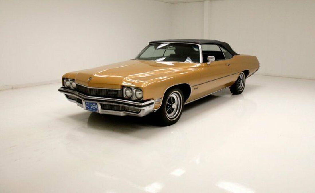 Well Maintained/Rebuilt 455ci V8/TH400 3-Speed Auto/Pristine Condition Overall 1972 Buick Centurion Convertible
