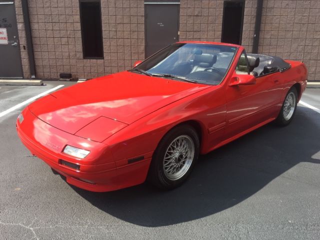 Well Mantained 1991 Mazda RX-7 Convertible! Low Miles! 1991 Mazda RX-7