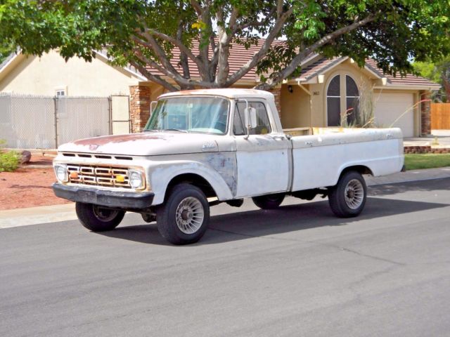 Well Preserved Vintage Ranch/Farm Pickup Truck Runs/Drives Great F100 F250 4WD 1964 Ford F-100 4X4