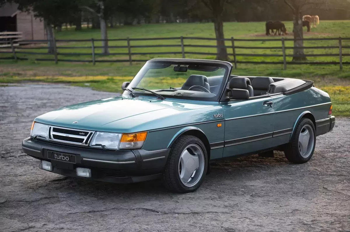 WELL PRESERVED,PROPERLY SERVICED 900 TURBO CONVERTIBLE 1991 Saab 900 TURBO CONVERTIBLE