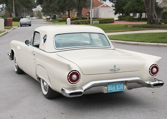 WEST COAST SURVIVOR TWO TOPS - 1957 Ford Thunderbird Convertible - 65 MI 1957 Ford Thunderbird WEST COAST SURVIVOR - 65K MILES