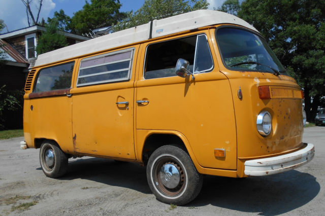 Westfalia camper/ bus,runs, nice body,barn find, vintage type 2 bay 1976 westy 1976 Volkswagen Bus/Vanagon